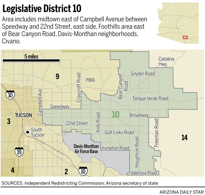 Legislative District 10 map